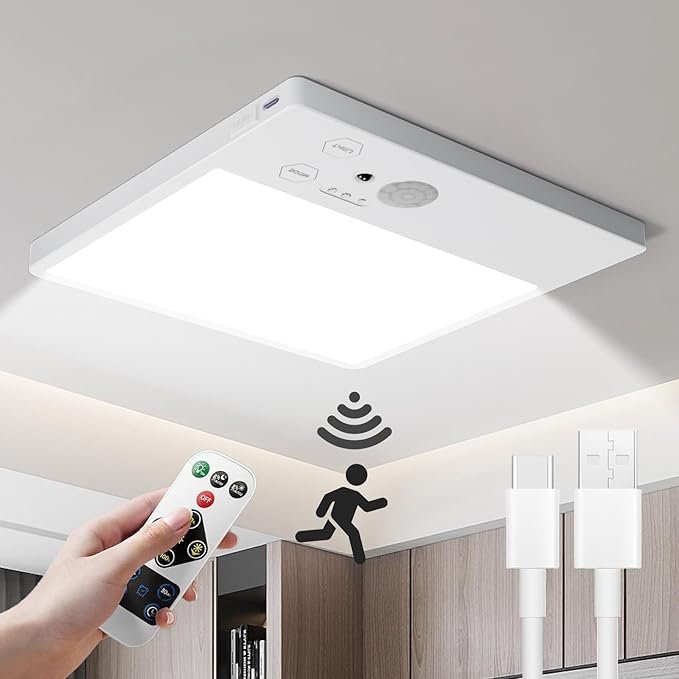 Read more about the article Rechargeable Motion Sensor Ceiling Lights Indoor,