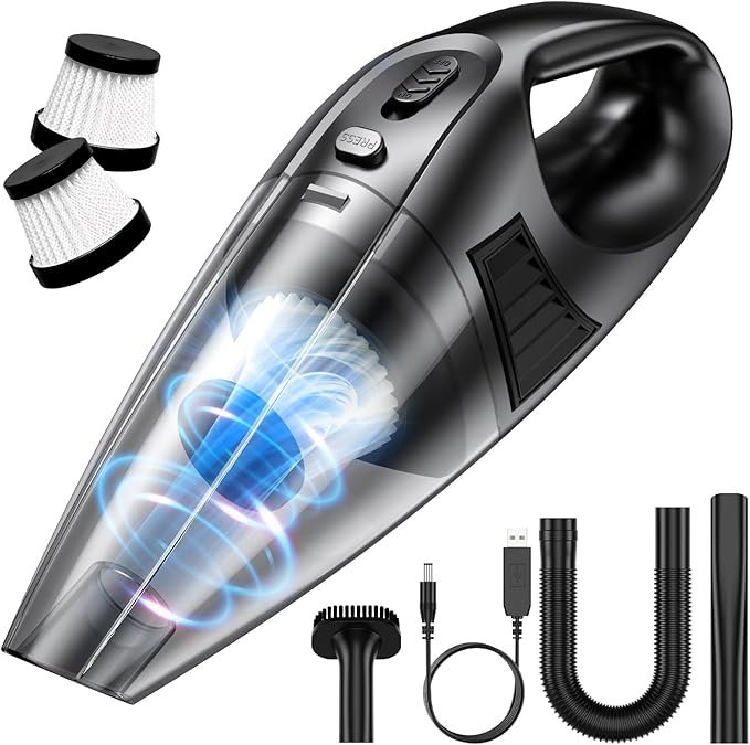 Read more about the article Handheld Vacuum Cleaner Cordless, Powerful 120W Motor,