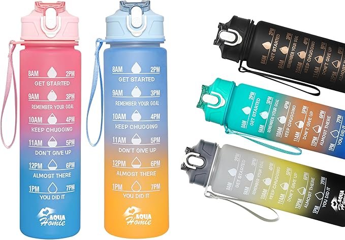 Read more about the article Pack of 2 – 750ml Kids Water Bottles with Straw – Leakproof BPA-Free Tritan Sports Water Bottle for kids