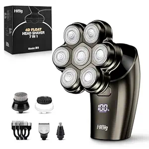 You are currently viewing 7D Arc Electric Shaver for Head & Body, 5-in-1 Upgraded Electric Razor for Men, Waterproof Wet & Dry Bald Head Shaver with LED Display, Rechargeable Grooming Kit