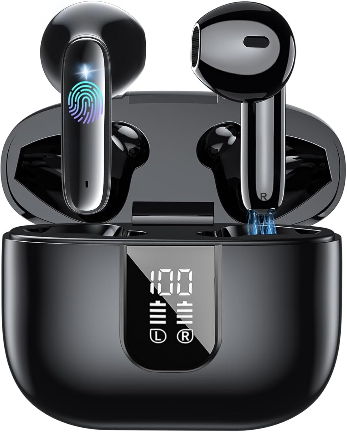 You are currently viewing Wireless Bluetooth Earbuds – True Wireless Stereo Earphones with HD Sound, Built-in Microphone, Touch Control & Long Battery Life