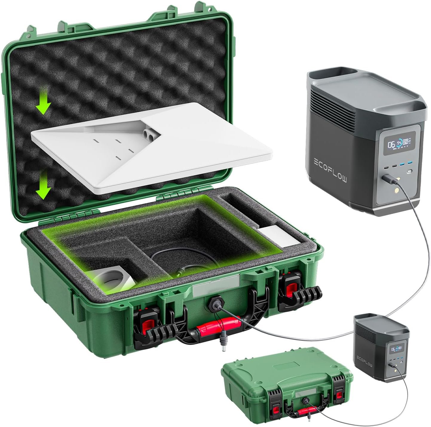 You are currently viewing Starlink Mini Case 2026, IP67 Waterproof Hard Carrying Case, Shockproof Travel Storage Bag Compatible with Starlink Mini Dish & Accessories