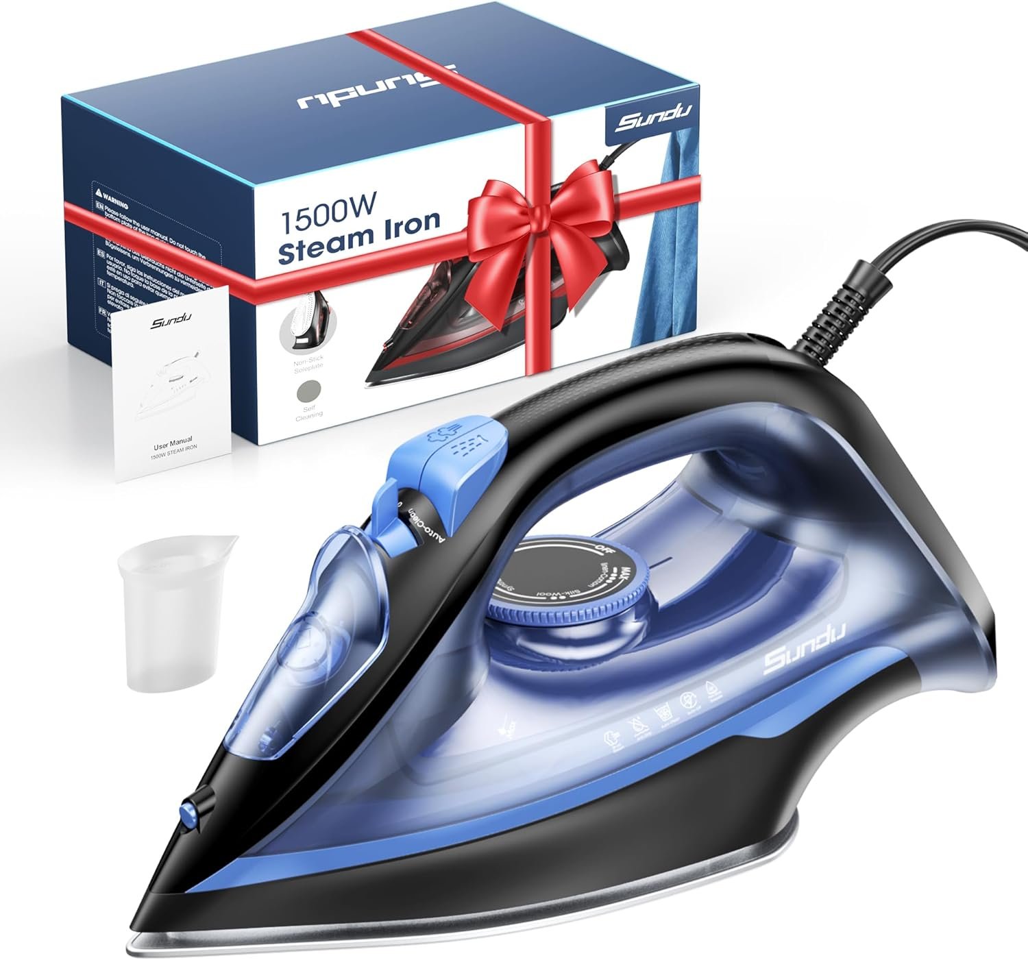 You are currently viewing Sundu Steam Iron for Clothes with Rapid Heating