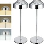 Dome TL16 Set of 2 Mini Cordless LED Table Lamps,