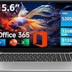 Jumper 15.6″ Laptop with Office 365 – Intel Celeron Processor, Full HD Display, Windows 11, WiFi, Lightweight Notebook for Work, Study & Everyday Use