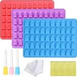 3Pcs Silicone Molds – Gummy Moulds