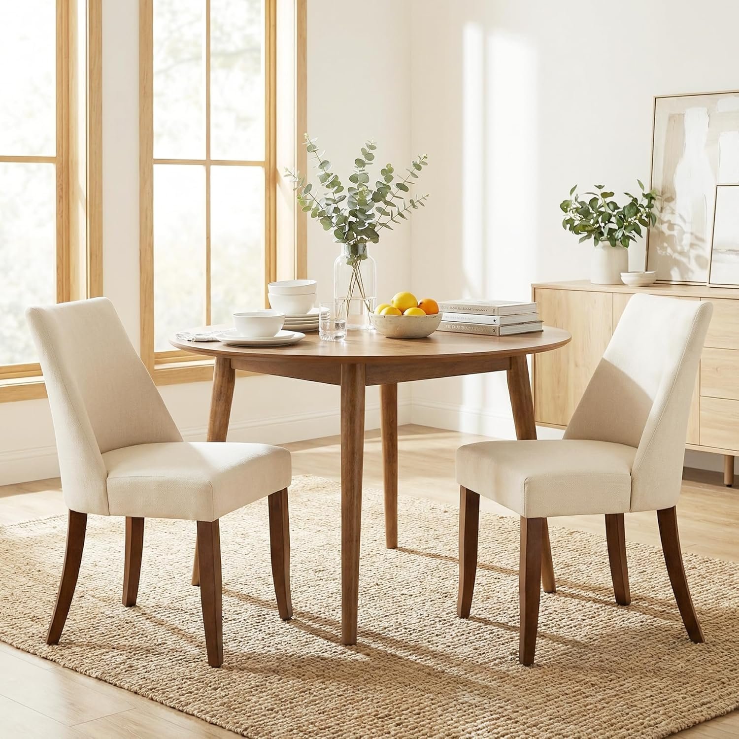 Read more about the article Wooden Dining Chairs Set of 2
