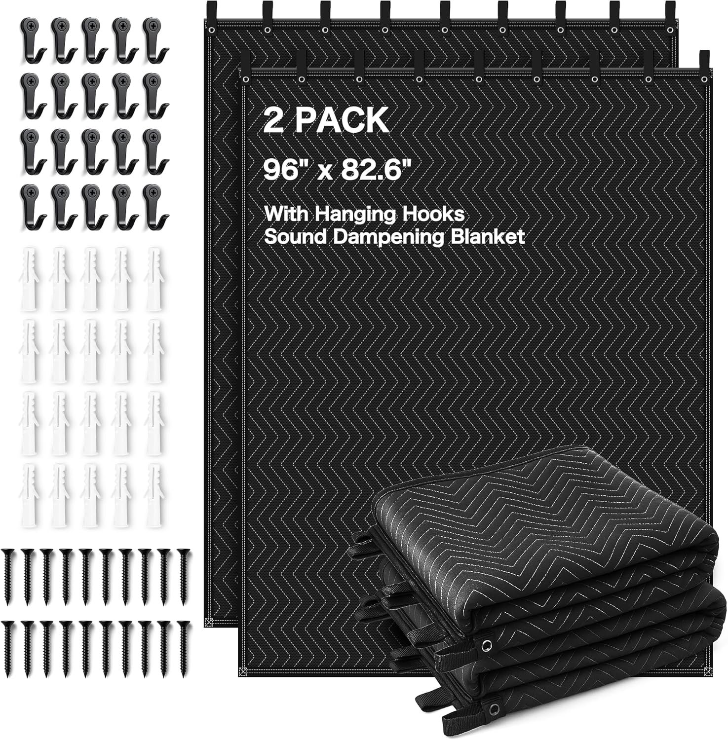 You are currently viewing 2 PCS Extra Large Sound Dampening Blanket