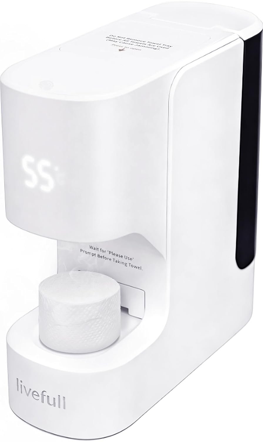 You are currently viewing Hot Towel Warmer for Face, 5s Fast Heating Auto Towel Dispenser with 20 Compressed Towels, Portable Spa Towel Heater Machine for Skincare, Makeup & Home Spa Use