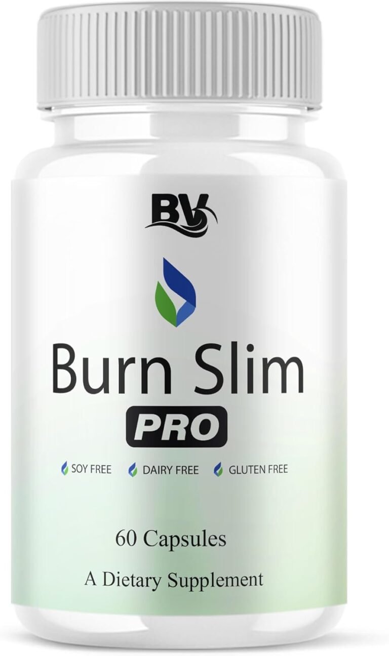 Read more about the article BLUE VIBE Burn Slim Pro Capsules, BurnSlim Advanced Maximum Strength Overall Health & Wellness Support Supplement, Burn Slim Premium All Natural Daily Health Support Formula (1 Pack – 60 Capsules)