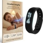 Vibrating Alarm Clock for Heavy Sleepers Vibration Wristband Watch Sleeps Wrist Silent Rise Bands Sleeper Wake up Shock Wearable Wristbands Deaf Band Bracelet Partner Deep Sleep Gadgets(Black