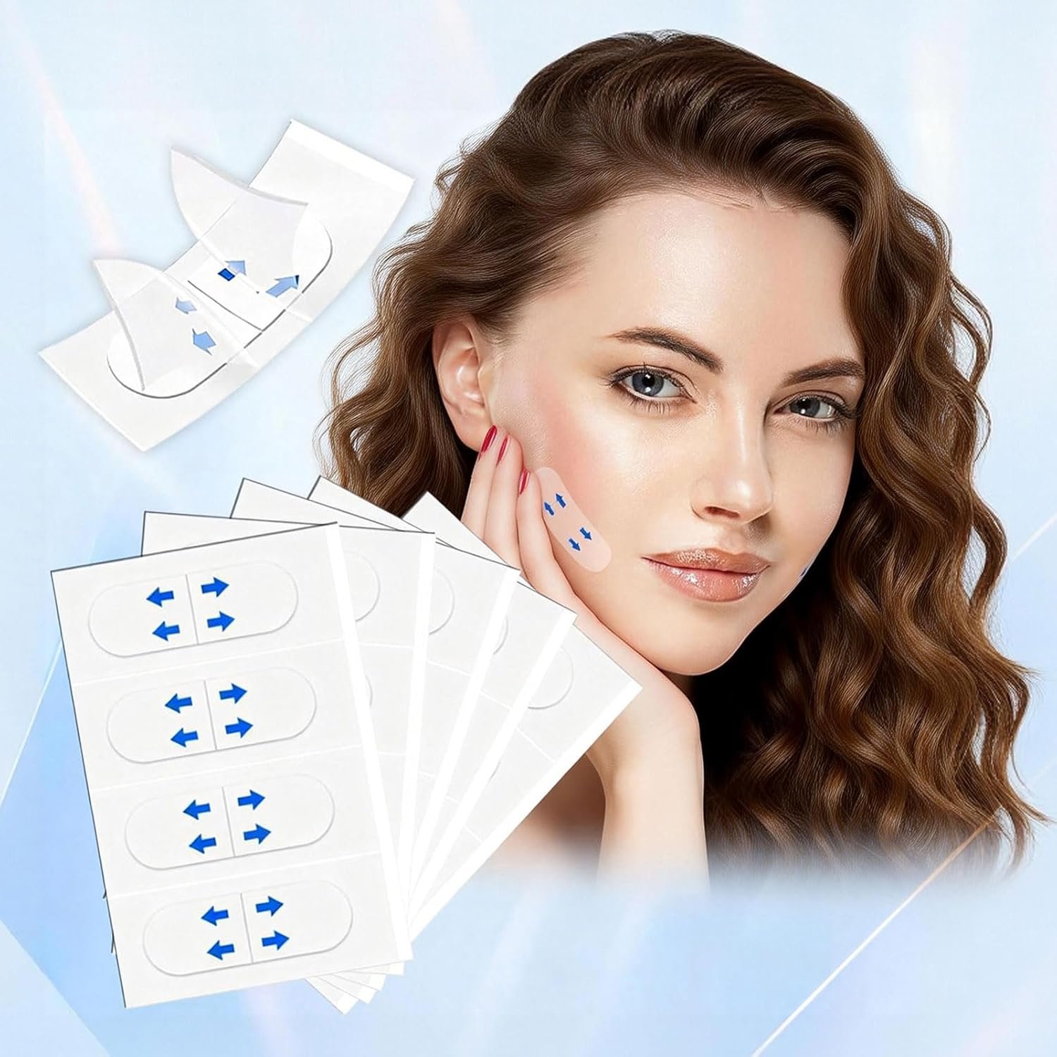 You are currently viewing NBF Invisible Face Lift Tape for Women | Instant Facelift Tape for Sagging Skin, Neck & Jowls, Concealed Under Makeup, Strong Hold Skin Lifting Tape (WYLJ)