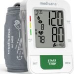 Medisana Blood Pressure Monitor, Blood Pressure Machine Upper Arm Large Cuff(8.7″-16.5″), Automatic Blood Pressure Monitors for Home Use, Blood Pressure Cuff with 2×199 Sets Memor