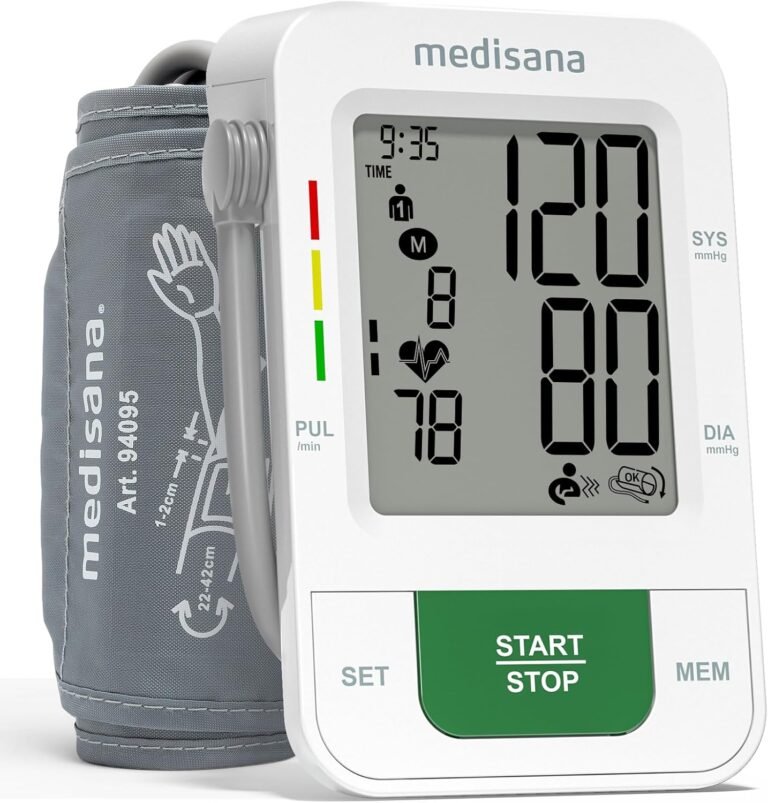 Read more about the article Medisana Blood Pressure Monitor, Blood Pressure Machine Upper Arm Large Cuff(8.7″-16.5″), Automatic Blood Pressure Monitors for Home Use, Blood Pressure Cuff with 2×199 Sets Memor