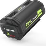 6.0Ah Battery Replace for Ryobi 40V Lithium-Ion Battery 6.0Ah OP4040 OP4050A OP40602 OP40201 Compatible with Ryob
