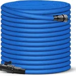Garden Hose, 75FT Water Hose, Lightweight Garden Hose with 3/4″ Fittings, Triple-layer Core, Water Hose Useful House Gifts for Outdoor Lawn Car Watering Plants