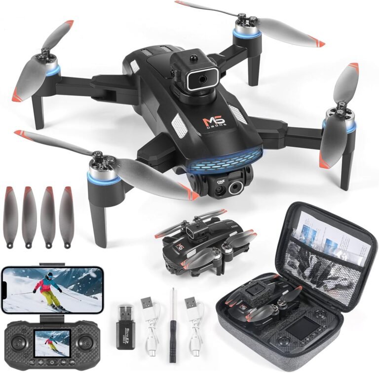 Read more about the article Cameras,One Key Take Off/Landing,Brushless Motor,Altitude Hold, Waypoint Fly, Headless Mode, 360°Flip, 2 Batteries, 3 Speeds