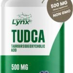 Leaping Lynx TUDCA 500mg – Tauroursodeoxycholic Acid Supplement, 60 Capsules – Liver Support & Bile Acid Digestive Formula, Non-GMO
