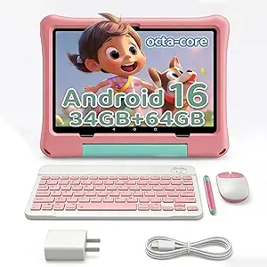 Read more about the article 10 inch Kids Tablet with Keyboard & Stylus, Android