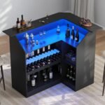 Shaped Bar Table