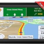 5 Inch Car Sat Nav, Touch Screen GPS Navigator for Car, Truck, HGV, RV with 2025 UK Maps, Lifetime Free Updates, Satnav Support Postcode Search, Voice Guidance, Lane Guidance Assist, POI