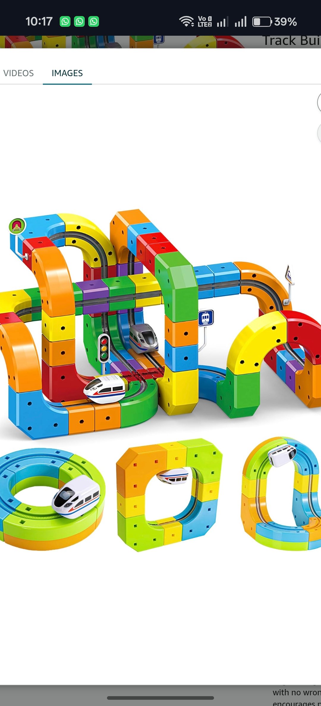 You are currently viewing Electric Train Set for Kids Ages 3-8 – Modular 3D Flexible Race Track Building Toy with Gravity-Defying 360° Movement, STEM Learning Fun Gift (66 pcs Starter Set)