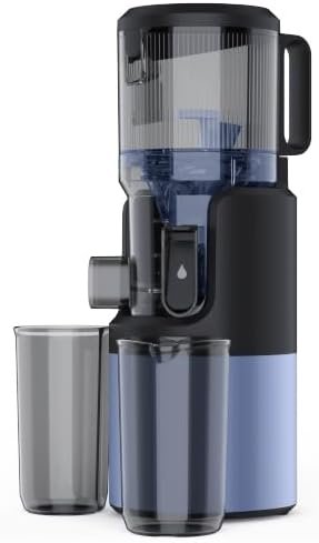 Read more about the article Juicer Machines, Cold Press Juicer with 6″ Extra-Large Feed Chute, 400W Motor, High Juice Yield, Easy to Clean, Dishwasher Safe Parts, 3-in-1 for Juice, Nut Milk & Sorbet, (Dark blue