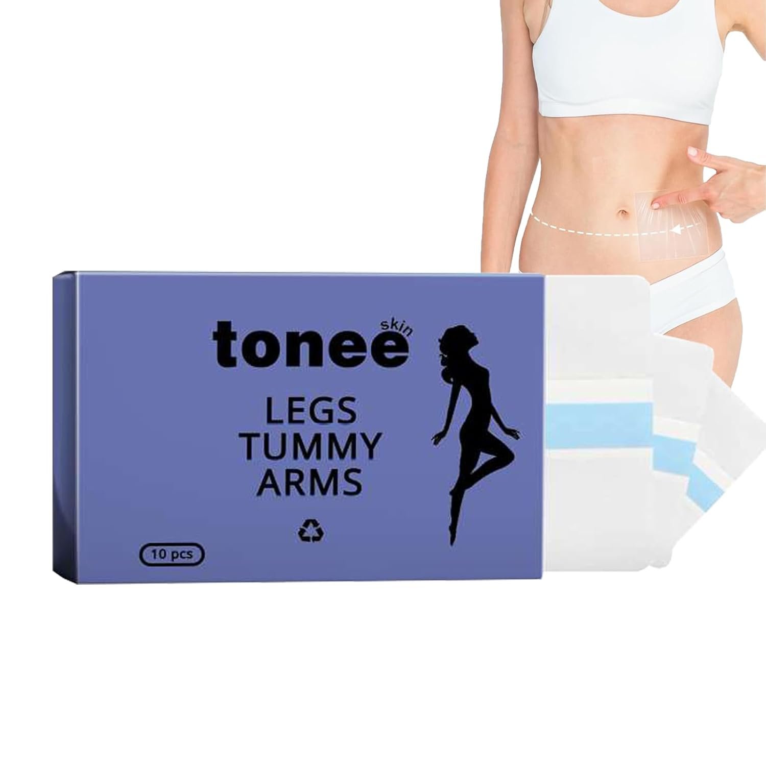 You are currently viewing Tape for Loose Skin, Waterproof Invisible Firming Patches for Legs, Reducing Thigh Friction, Lift and Patches Legs for Sagging Skin, Suitable for all Skin Types (purple) Brand: Tonee Skin