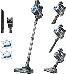 You are currently viewing VIPSUN Cordless Vacuum Cleaner with Self-Standing, LED Screen Stick Vacuum Cleaners for Home, Lightweight Powerful Suction Vacuum, 6-in-1 Rechargeable Vacuum for Carpets, Pet Hair,