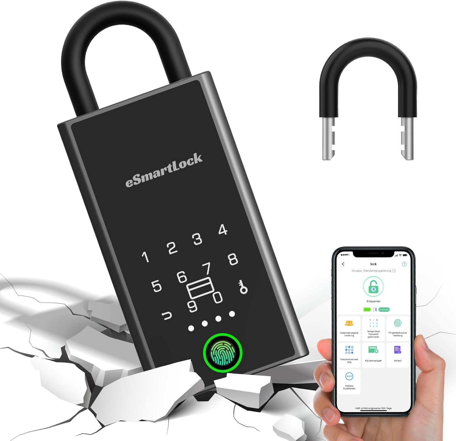 Read more about the article Anweller Smart Key Safe – Electronic Fingerprint & Combination Lock Weatherproof Key Box with Shackle