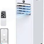 Portable Air Conditioners 16,000 Btu 5-in-1 Smart WiFi AC Unit with APP for Large Rooms up to 750 Sq.Ft, Fast Cooling, Dehumidifier, Fan, Quiet 36dB Sleep Mode 24H, Window Kits for Bedroom Home Office
