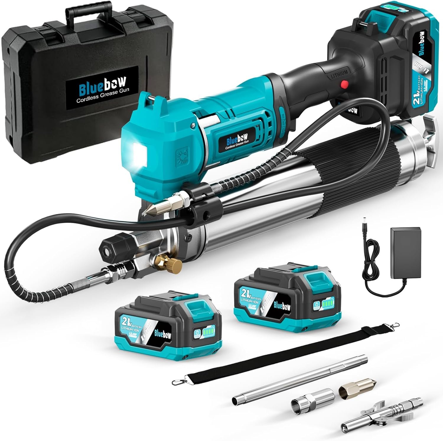 You are currently viewing 21V Cordless Electric Grease Gun Kit