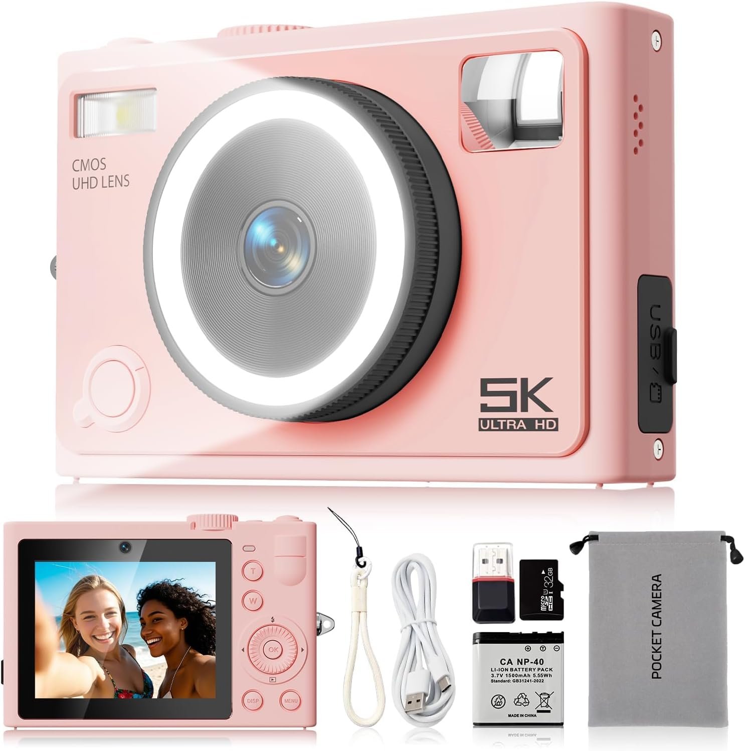 You are currently viewing 64MP Autofocus 5K Digital Camera
