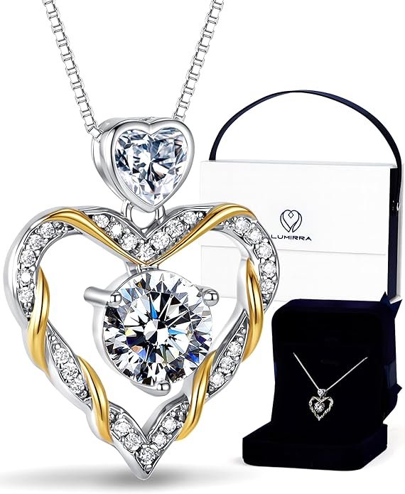 You are currently viewing 1.5 Carat Heart Moissanite Pendant Necklace