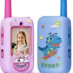 Rechargeable Video Walkie Talkies for Kids – Long Range Two-Way Communication with Camera & Screen, Fun Outdoor Toy for Boys & Girls