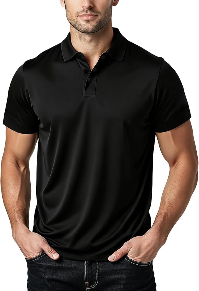 You are currently viewing Polo Shirts for Men: Quick Dry Moisture Wicking High Elasticity Convenient Slim Fit Polo Runs Small