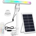 Solar Pool Fountain with LED Lights