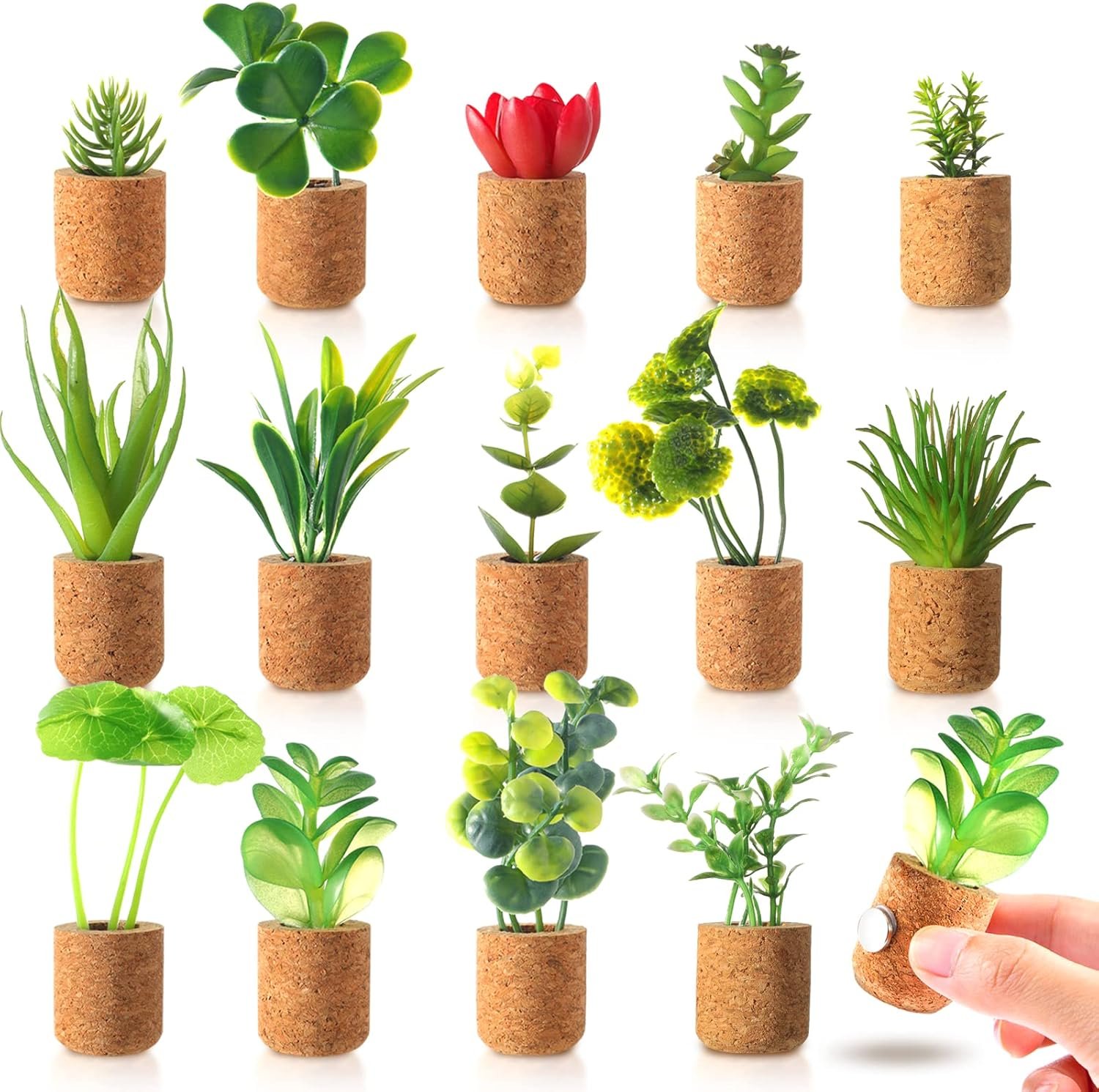 You are currently viewing Joyibay Plant Fridge Magnets Mini Succulent Magnets Artificial Plants Refrigerator Magnets Potted Succulent Plants Magnet Stickers Cute for Magnet Boards Fridge Home Office Decor