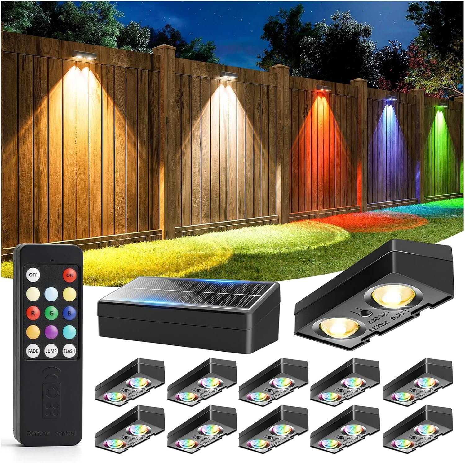 Read more about the article Solar fence light