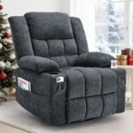 Swivel Rocking Recliner Chair with Massage and Heating – Ultimate Comfort & Relaxation