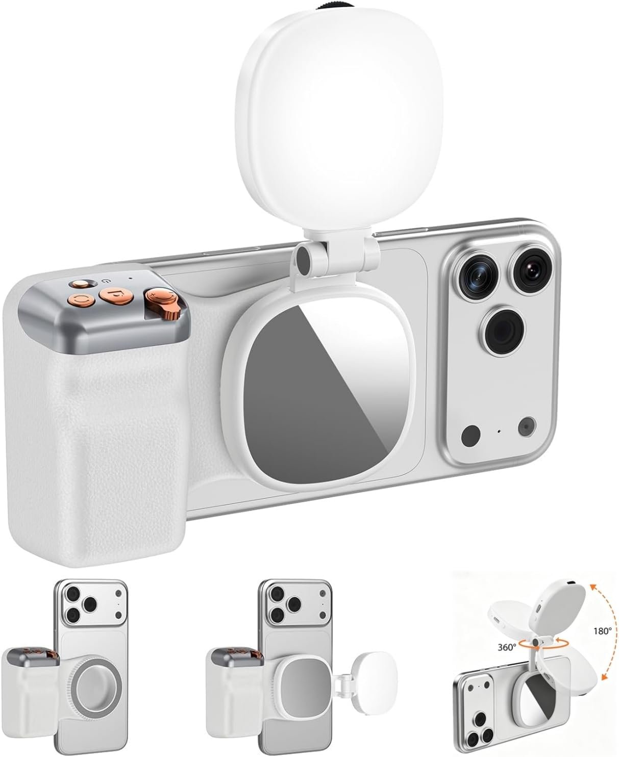 You are currently viewing Fun Shot Magnetic Phone Camera Grip + Magnetic Selfie Light