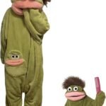Kids Funny Green Monster