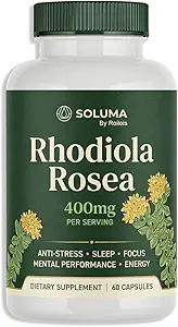 You are currently viewing Soluma Rhodiola Rosea, Pure & Simple, Daily Support