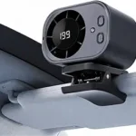 Clip On Air Conditioner for Car, 2026 Portable Car Air Conditioner 360° Rotation 199 Speeds Silent Mini Bladel