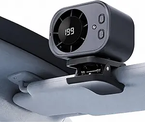 Read more about the article Clip On Air Conditioner for Car, 2026 Portable Car Air Conditioner 360° Rotation 199 Speeds Silent Mini Bladel