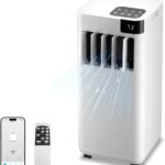 Portable Air Conditioner 16,000 BTU with WiFi App Control, 5-in-1 AC Unit (Cool, Fan, Dehumidifier, Sleep, Timer) for Rooms up to 850 sq ft, Leak-Proof