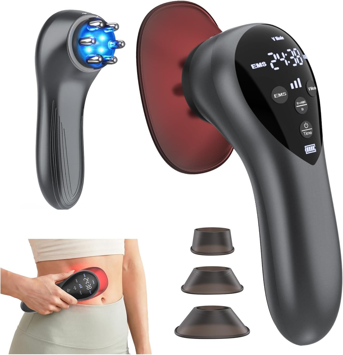 You are currently viewing Body Sculpting Machine – Electric Cellulite Massage Tool for Body Contouring, Lymphatic Drainage & Deep Tissue Massage, Portable Anti-Cellulite Massager for Legs, Arms, Waist & Belly