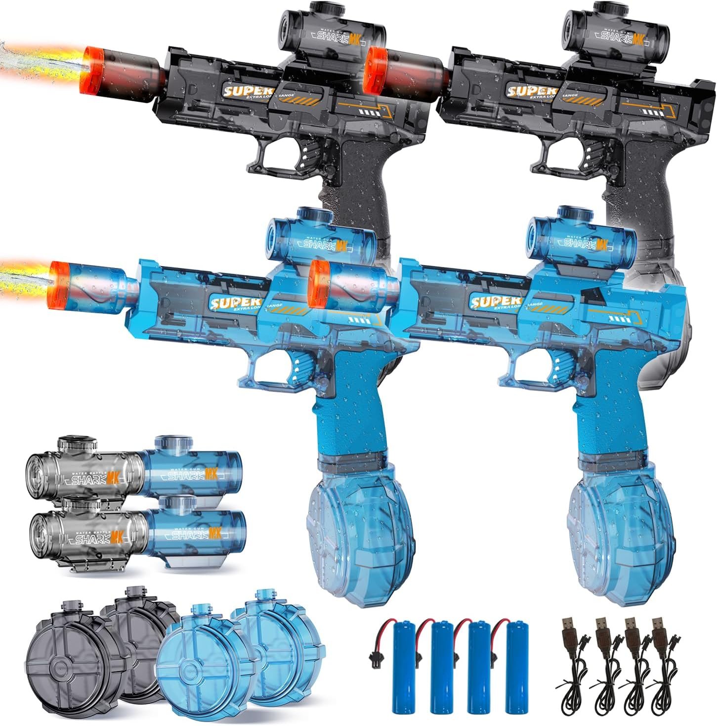 You are currently viewing Electric Water Gun for Kids & Adults with LED and Rechargeable Battery