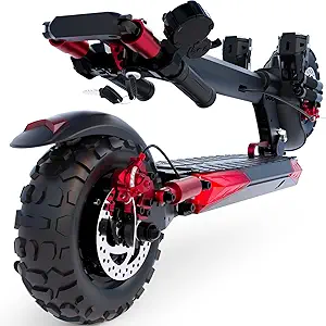 You are currently viewing Electric Scooter Adults, 37 Miles Long Range, 34 Mph Max Speed, 11″ Off-Road Tires,48V 18/21AH Big Battery,1200W/1600W Motor, Dual Braking System,Folding Commuter E Scooter