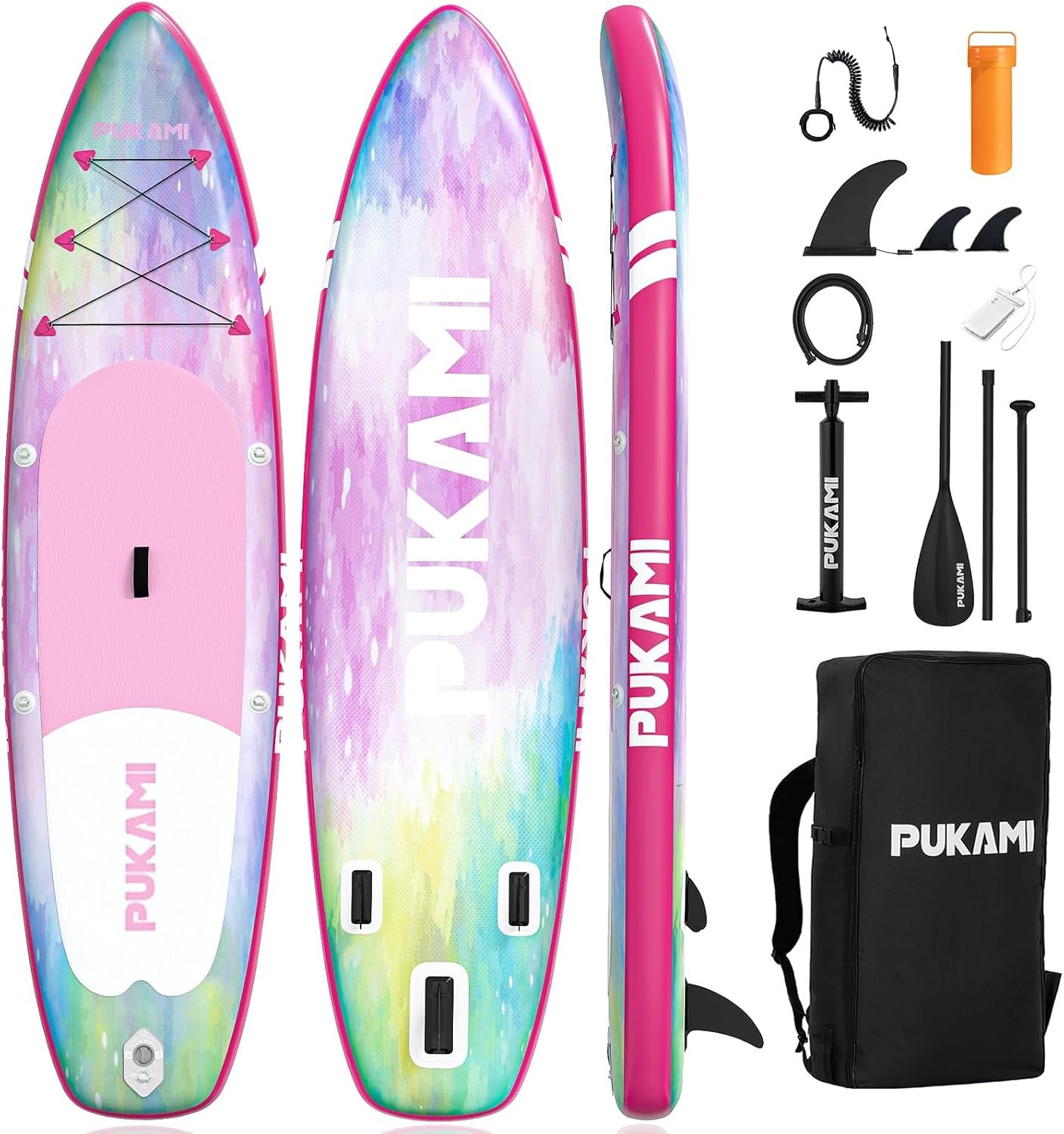 You are currently viewing 11’33’’6’’ Ultra-Wide Inflatable Stand Up Paddle Board, Anti-Slip EVA Deck,Dual Chamber